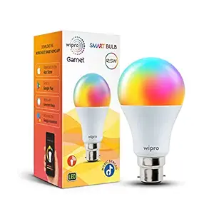 Wipro Smart Wi-Fi LED Bulb with Alexa & Google Assistant Support