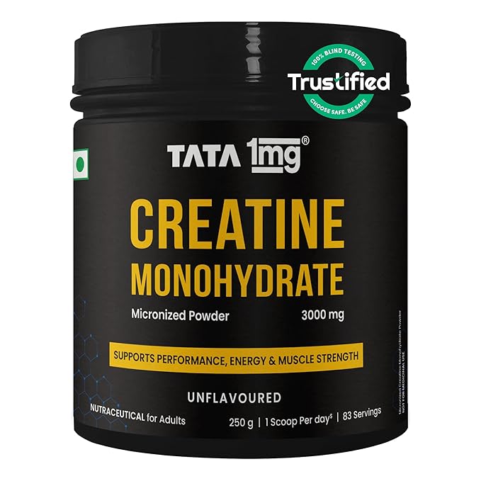 Tata 1mg Micronized Creatine Monohydrate Review 2026 – Simple, Pure, and Effective for Strength Training